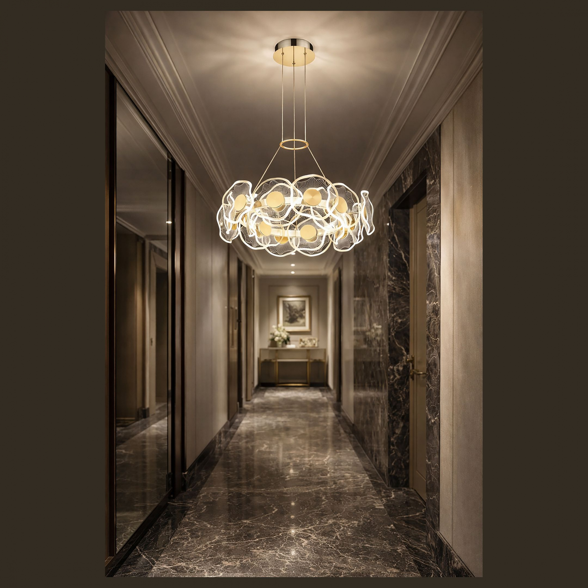 WE453.18.303 WERTMARK HELENA светильник подвесной, LED, 2x36W, 2700/4000/6500K
