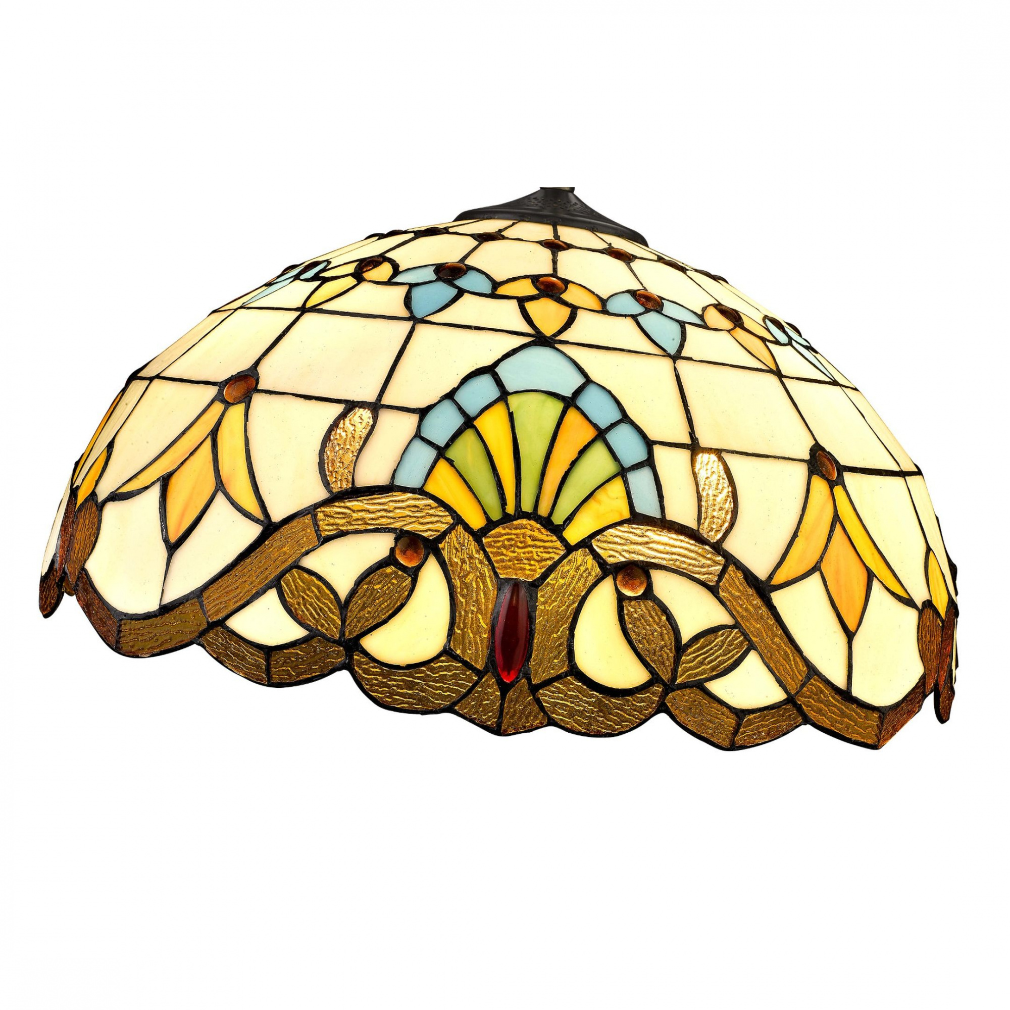 830-806-03 VELANTE Стиль Tiffany светильник подвесной, E27, 3x60W