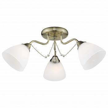 727-507-03 VELANTE Классический стиль светильник потолочный, E27, 3x60W