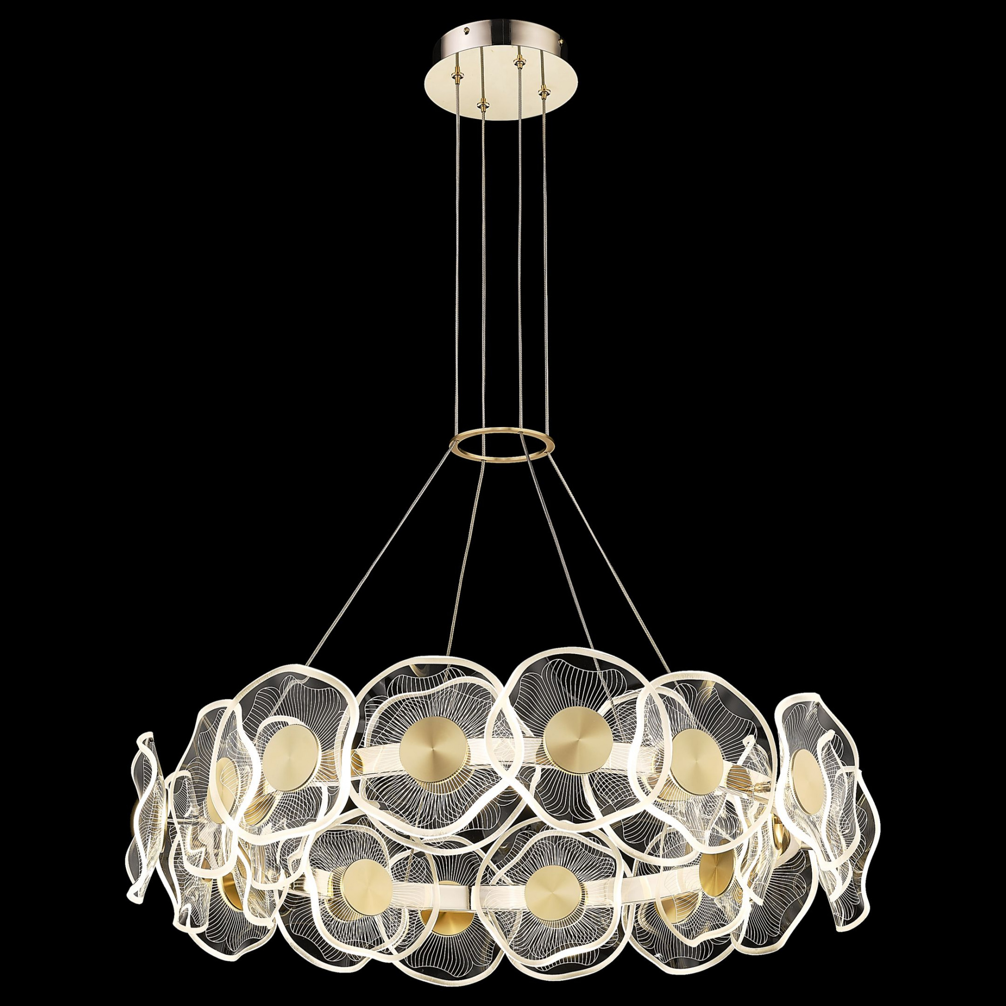 WE453.24.303 WERTMARK HELENA светильник подвесной, LED, 2x48W, 2700/4000/6500K