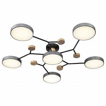 446-207-06 VELANTE Светильники с LED светильник потолочный, LED, 108W, 3000/4000/6000K