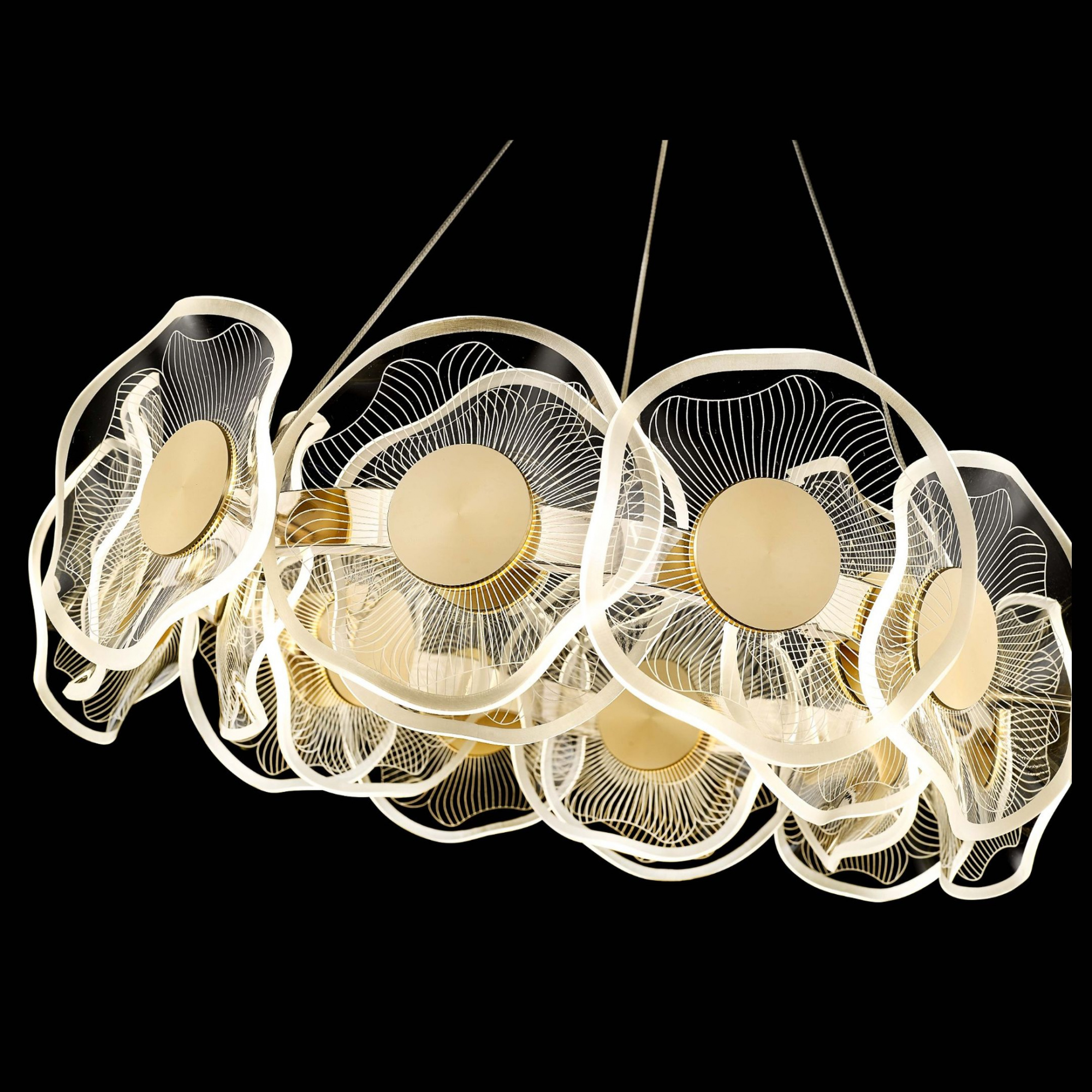 WE453.18.303 WERTMARK HELENA светильник подвесной, LED, 2x36W, 2700/4000/6500K