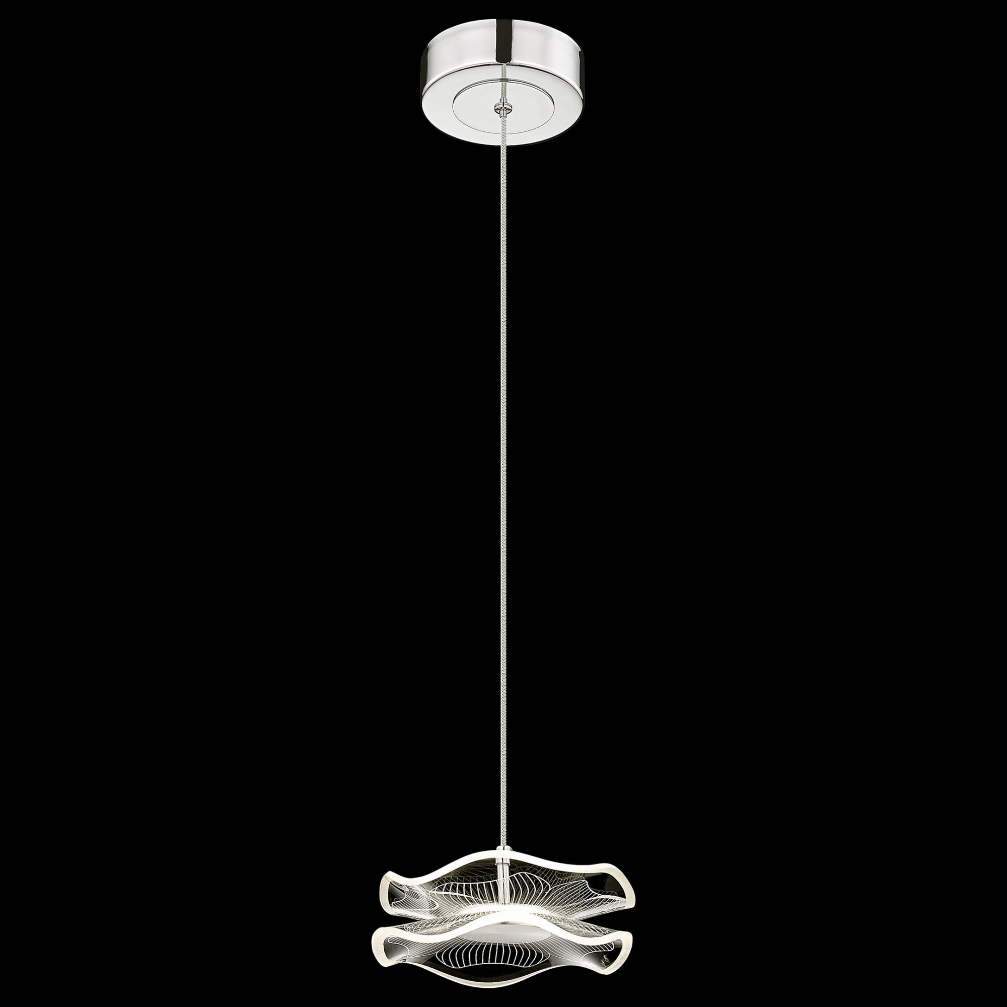 WE453.02.106 WERTMARK HELENA светильник подвесной, LED, 2x2W, 2700/4000/6500K