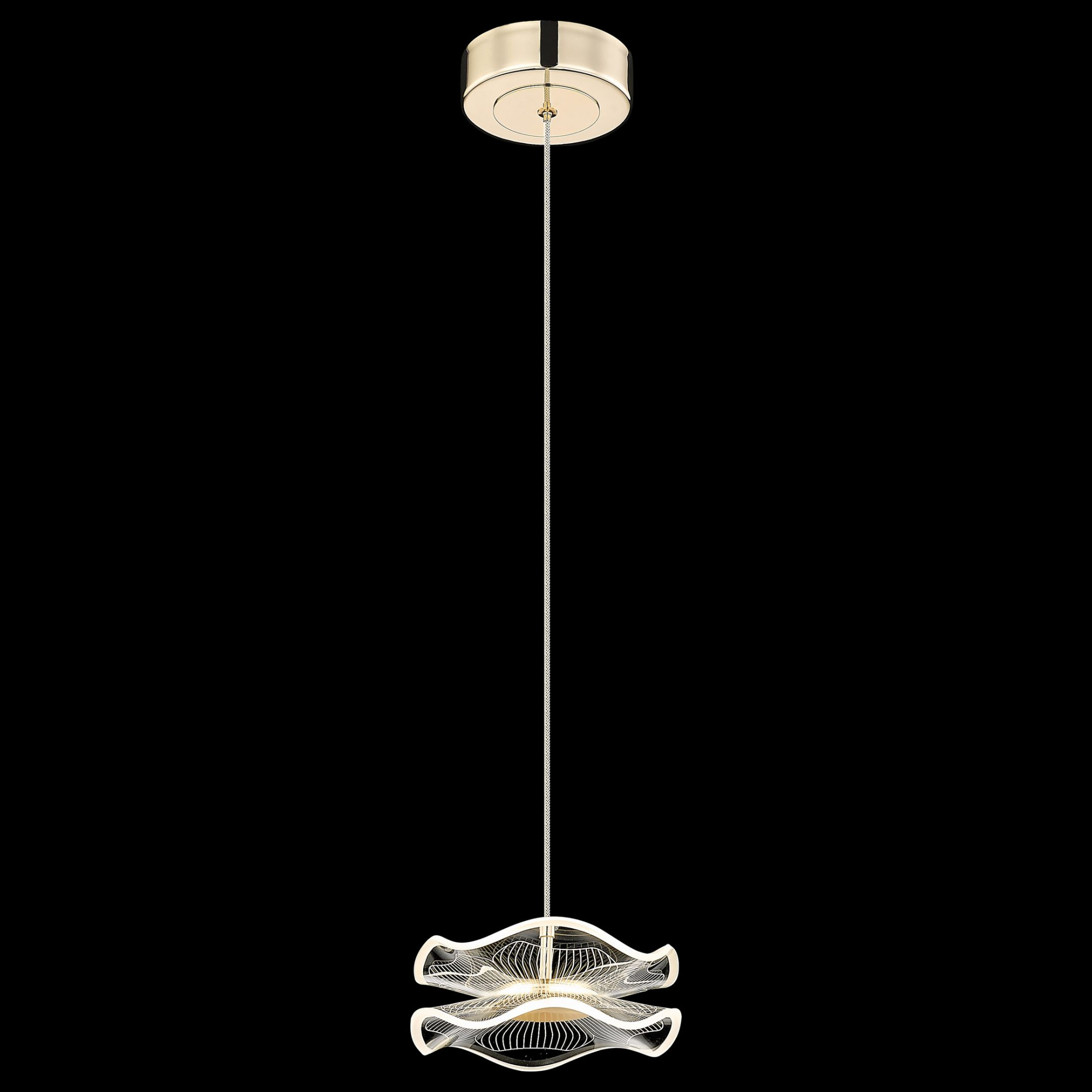 WE453.02.306 WERTMARK HELENA светильник подвесной, LED, 2x2W, 2700/4000/6500K