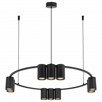 471-023-10 VELANTE Современный стиль светильник подвесной, GU10(LED), 10x15W