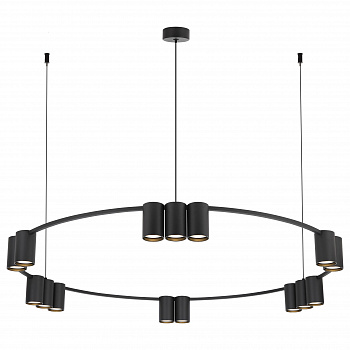 471-023-15 VELANTE Современный стиль светильник подвесной, GU10(LED), 15x15W